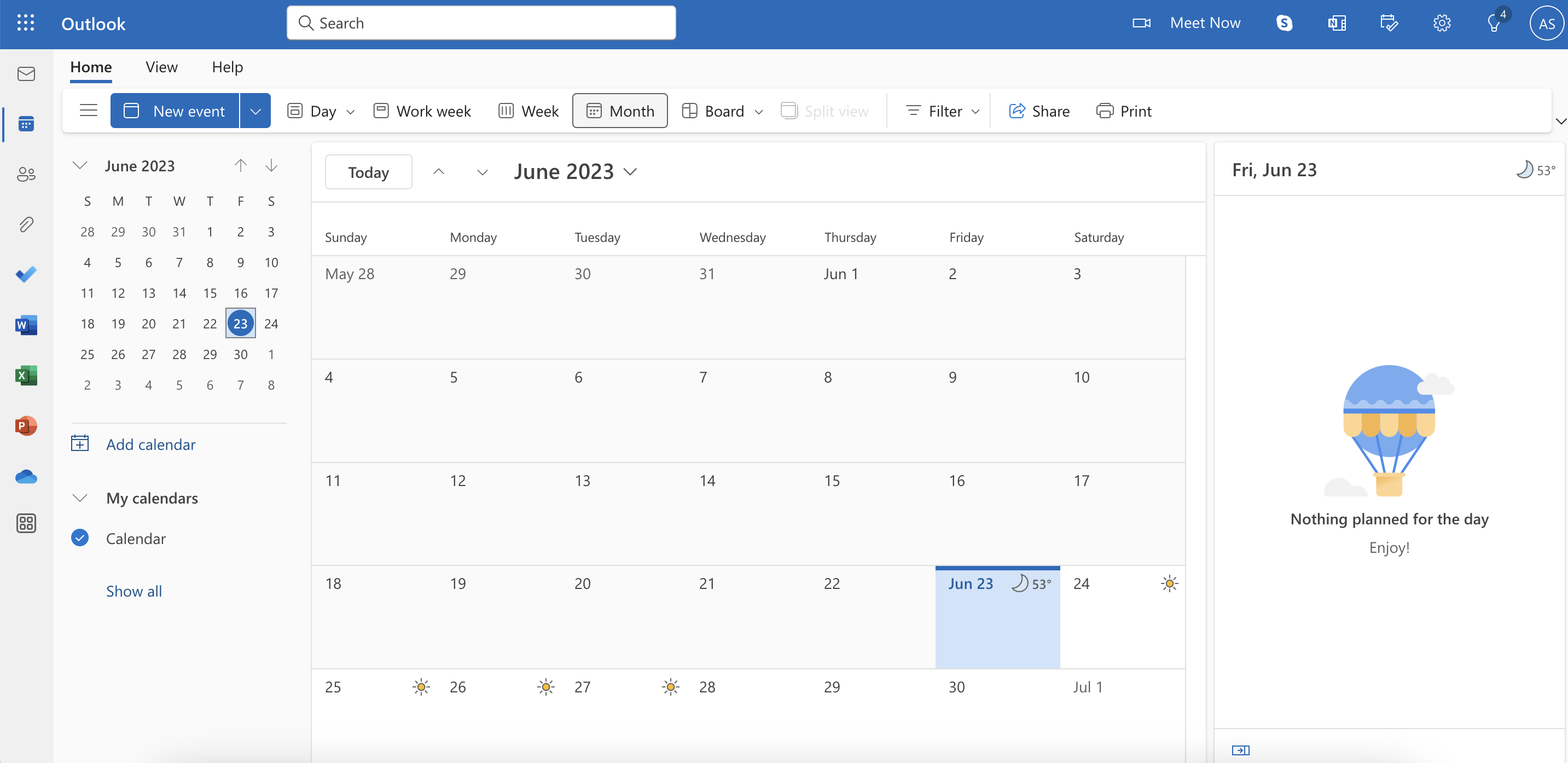 Maximize your day get Productive with Outlook Calendar